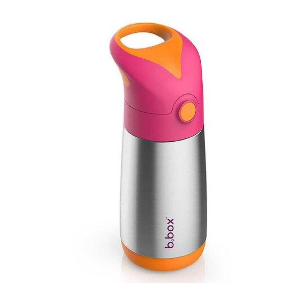 B.Box Insulated Drink Bottle 12 oz - Strawberry Shake - Triple-layer insulating superpowers